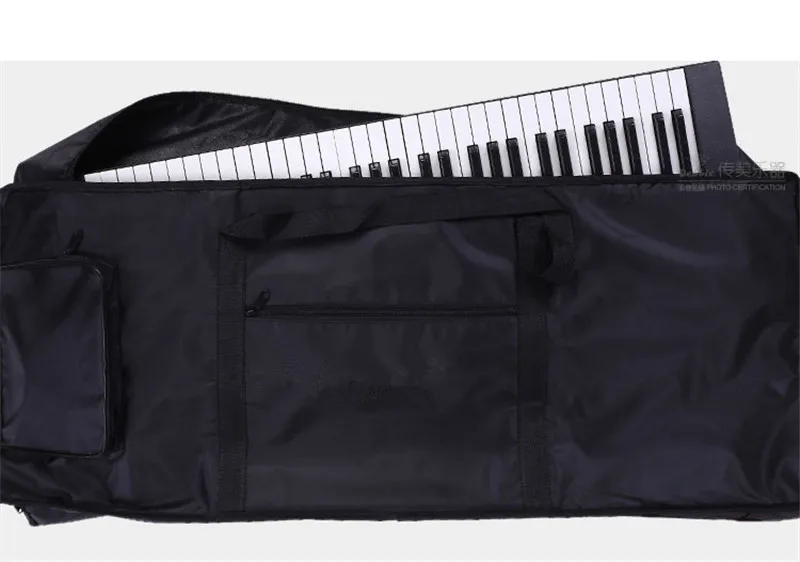 Утолщенный 76 ключ универсальный инструмент клавиатура сумка утолщенный Водонепроницаемый Электронный чехол для пианино чехол для электронного органа