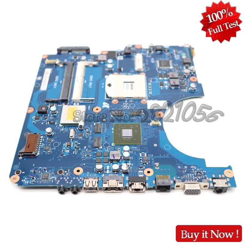 NOKOTION Laptop Motherboard For Samsung R580 Mainboard HM55 GT330M 1GB BA41-01175A BA92-06130A BA92-06133A BA92-06133B