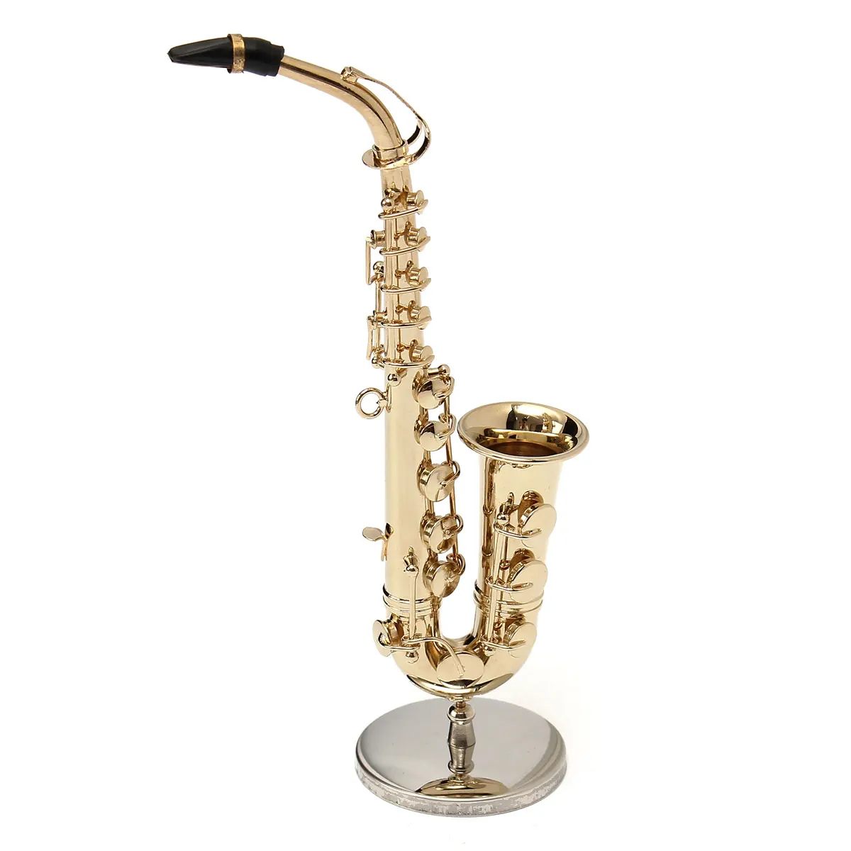 1/6 Copper+Metal Golden Portable Alto Saxophone Musical Instrument