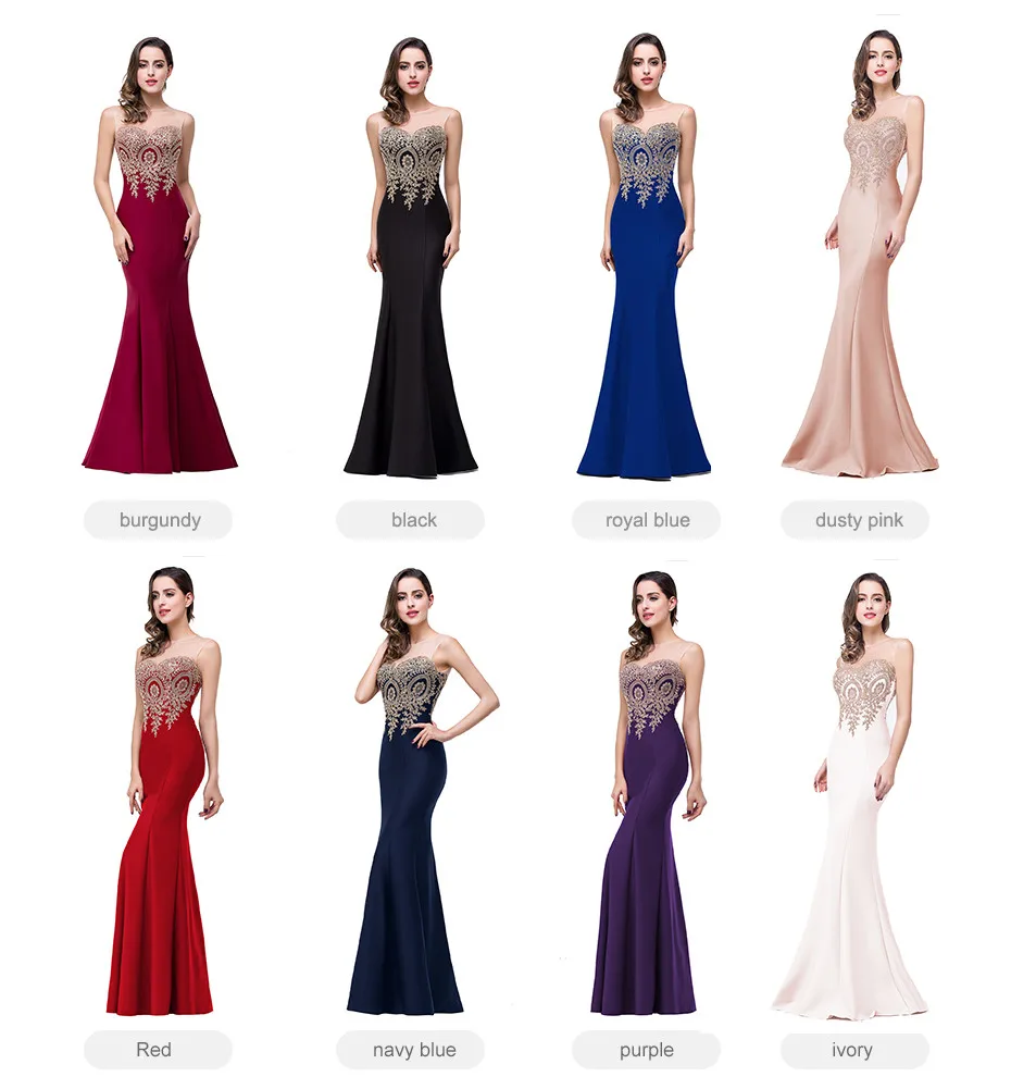 Robe de Soiree Longue Сексуальное Длинное Вечернее Платье С Открытой Спиной Свадебное В