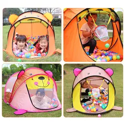 Детская складная палатка для скалолазания, детская всплывающая игрушка, палатка для помещений и палатка для игры во дворе, детские игрушки