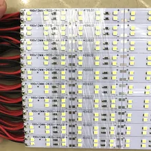 Адвокатского сословия СИД светильник 2835 144led/pc 144 светодиодов/M Led Жесткий адвокатского сословия СИД светильник двойная линия 12В СИД полоса жесткая светильник 100 мес