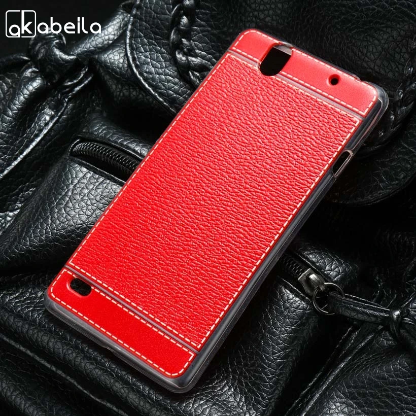 

AKABEILA Silicone Phone Cover Case For Sony Xperia C4 Dual E5333 E5306 E5303 E5353 E5343 E5363 5.5 inch Case TPU Lichee Cover