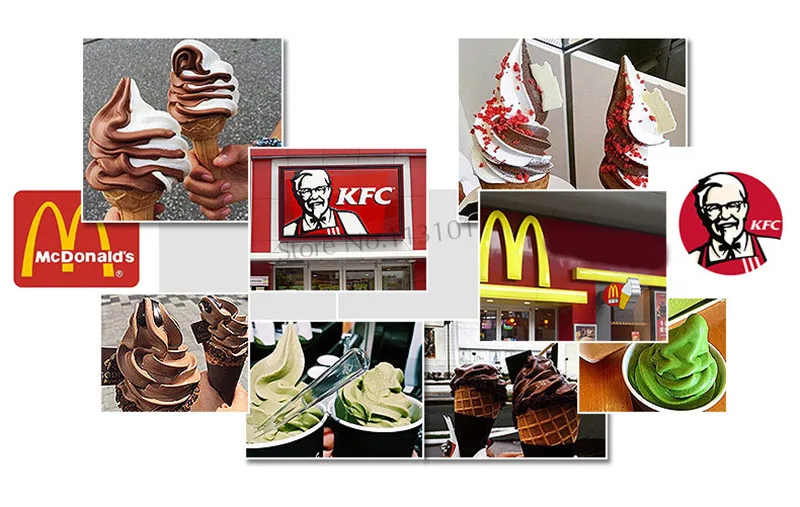 Уличная еда, мягкое мороженое, машина для вертикального приготовления мороженого, 220 В, технические характеристики, цифровое управление для ресторанов, кафе-мороженого