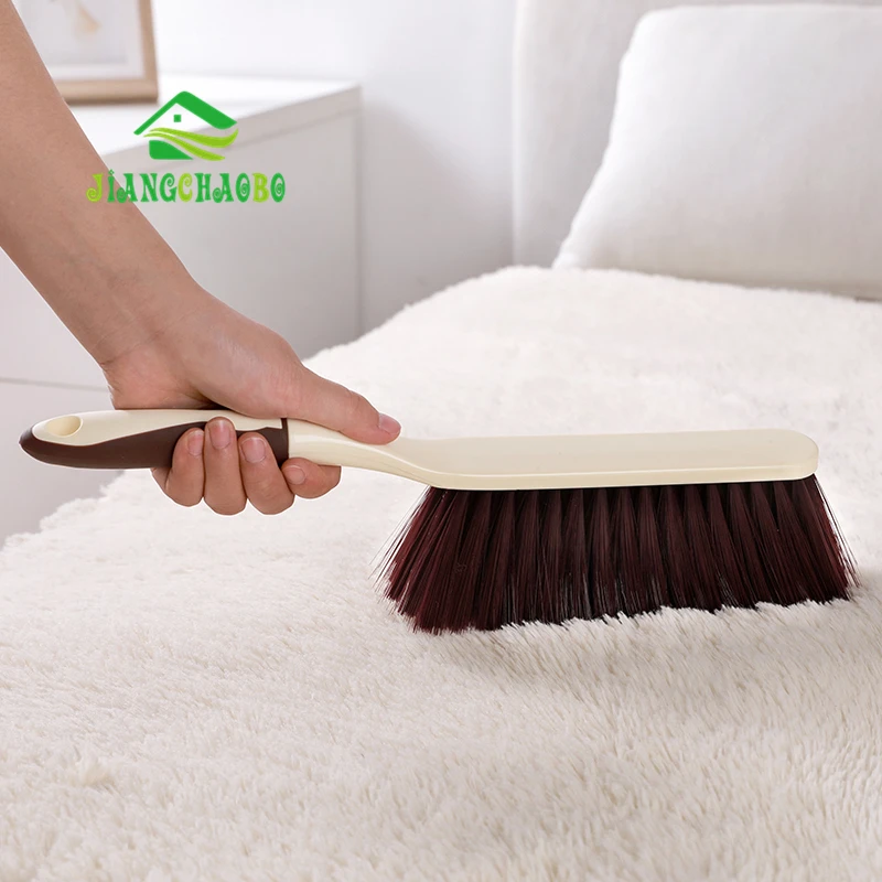 Household Plastic Brush Dust-removing Bed Brush Cleaning Brush Bed Broom Long Handle Anti-static Soft Brush