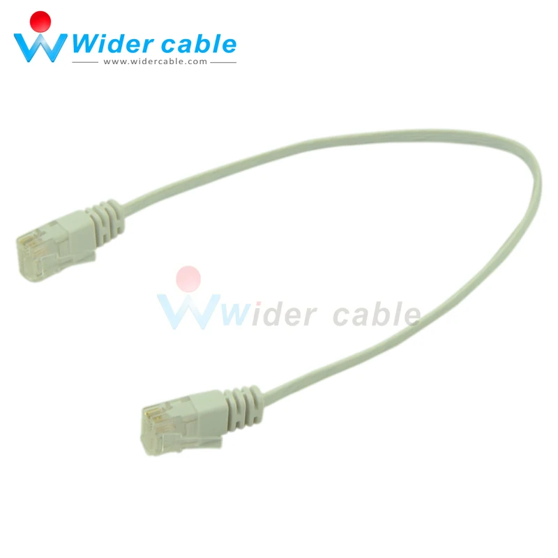 1ft белый Цвет 8P8C cat6 патч-корд с плоским UTP utp сетевой кабель волна куртка |