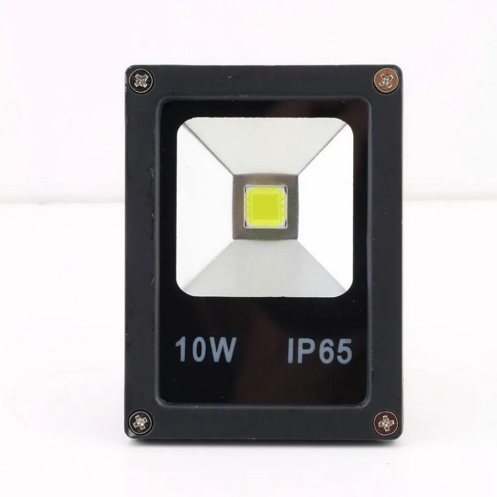 10W Waterproof LED Floodlights Wash Wall Light Lamp Spotlight Garden Outdoor Lighting Square Garden Lamp Cold White AC85-265V