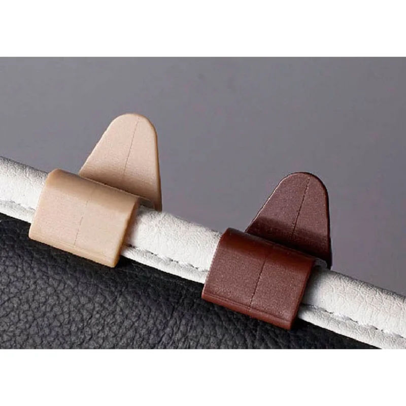 

2pcs Car surrounded by high-side wire ring carpet wire mat anti-skid anti-moving activity edge fixed clip buckle
