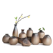 Маленькие фарфоровые цветочные вазы, античные керамические декоративные вазы, вазы для свадьбы, домашнего стола, классическая ваза для украшения чайного стола