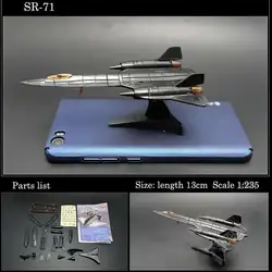Blackbird SR-71 4D сборный боец Модель Коллекция головоломка фигурка игрушка