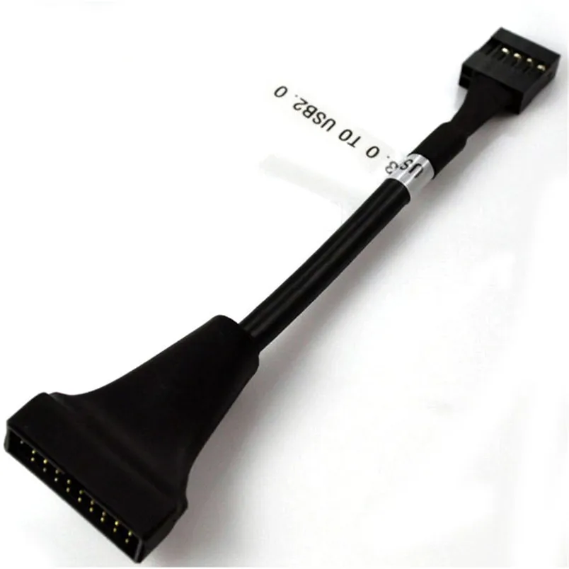 Mosunx 2017 D3 USB 2 0 9-контактный корпус штекер к материнской плате 3 20-контактный Женский
