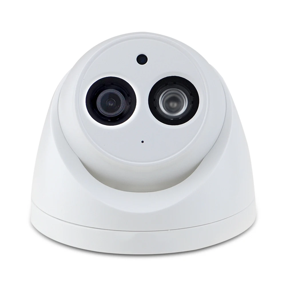 DH IPC HDW4433C A POE сетевая Мини купольная камера со встроенным микро 4MP CCTV 8 шт./лот для