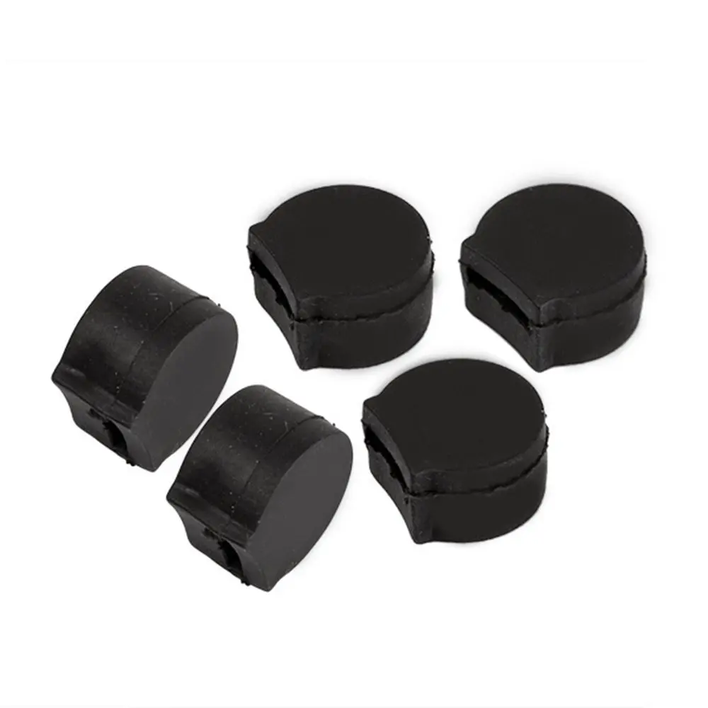 

5 PCS of (5 pieces thumb post for clarinet (made of rubber) black)