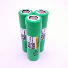 3PCS Liitokala 18650 2500mah INR1865025R 20A discharge lithium batteries electronic cigarette Battery 18650 2500 25R