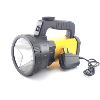 

Portable long LED Flashlight Torch searchlight Rechargeable Battery Hand Flash lights lamp Lanterna powerbank fishing camping