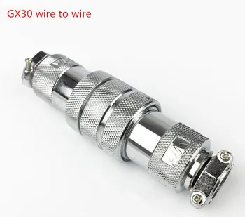 

wire to wire connector GX30 2 3 4 5 6 7 8 9 10 12 14 Pins Aviation plug Socket circular connector