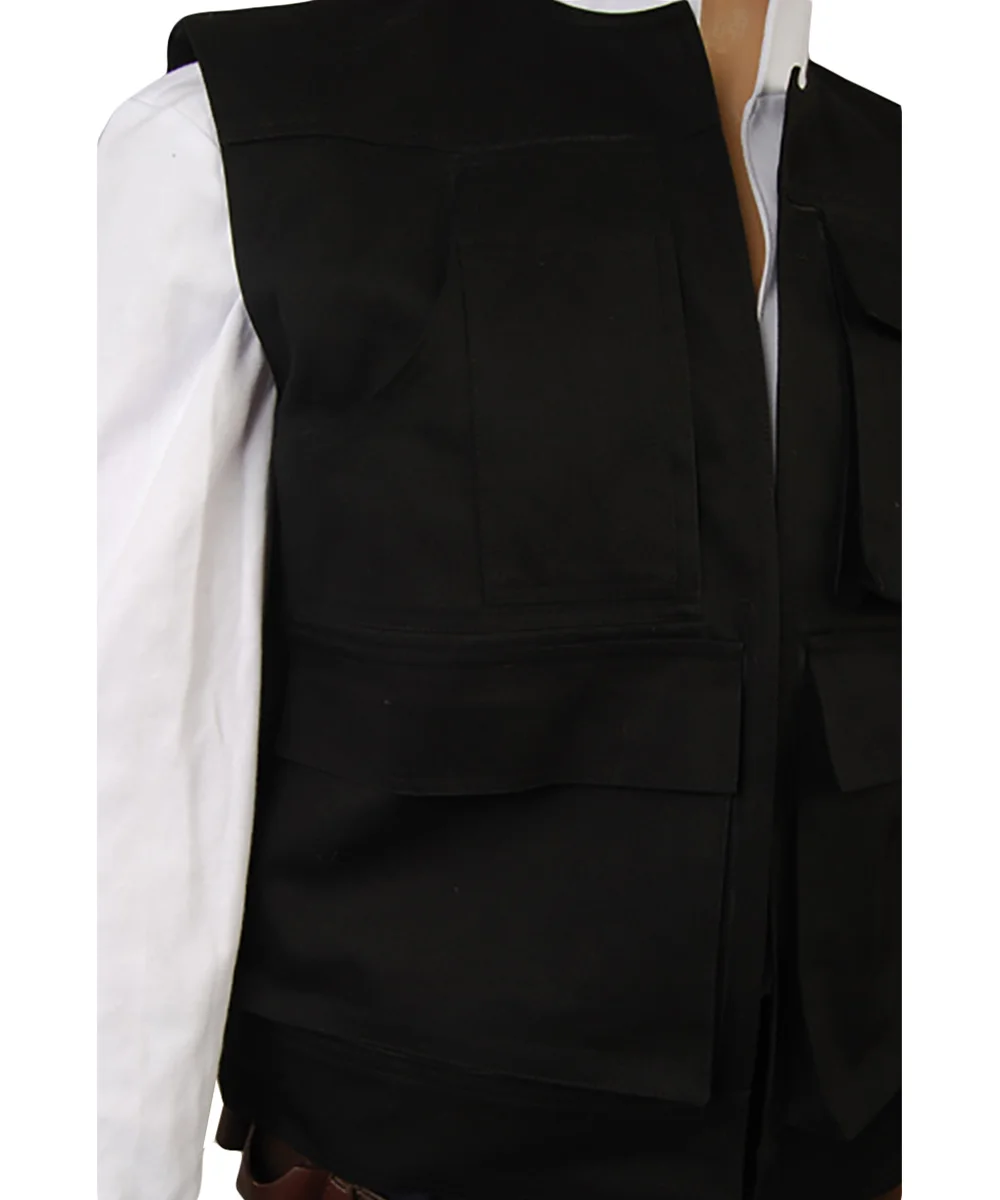 han solo traje colete camisa calças adulto