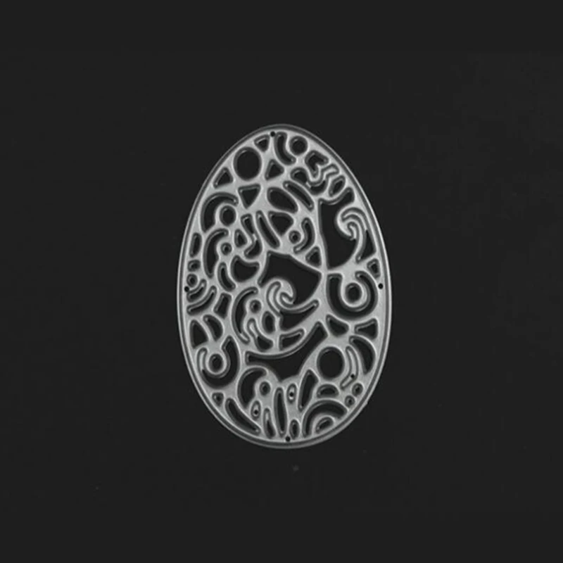 

YLCD373 Egg Flower Metal Cutting Dies For Scrapbooking Stencils DIY Album Cards Decoration Embossing Folder Die Cuts Template