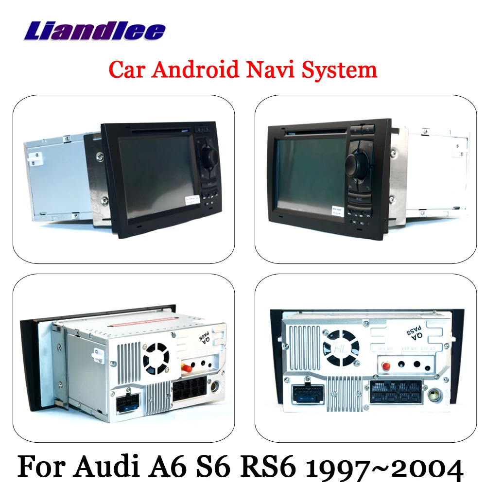 Liandlee автомобильная система Android для Audi A6 S6 RS6 C5 1997~ 2004 Радио DVD tv Carplay камера gps Navi Навигация BT экран мультимедиа