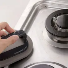 1 шт. хлопок наждачной губки с ручкой Кухня удаления накипи чистке руб горшок инструмент нано губки Magic Eraser удаления ржавчины очистки