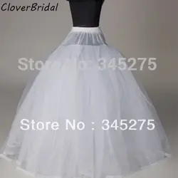 Высокое качество нейлон Полный платье 4 яруса Пол-длина скольжения Стиль/свадебное юбка Люкс Интимные аксессуары wt9988