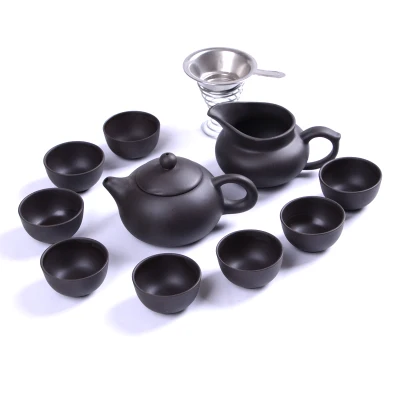 

High quality Kung Fu Tea Set Yixing Teapot Handmade Purple Clay Tea Pot Cup Set ,Zisha Ceramic Chinese Tea Ceremony Gift