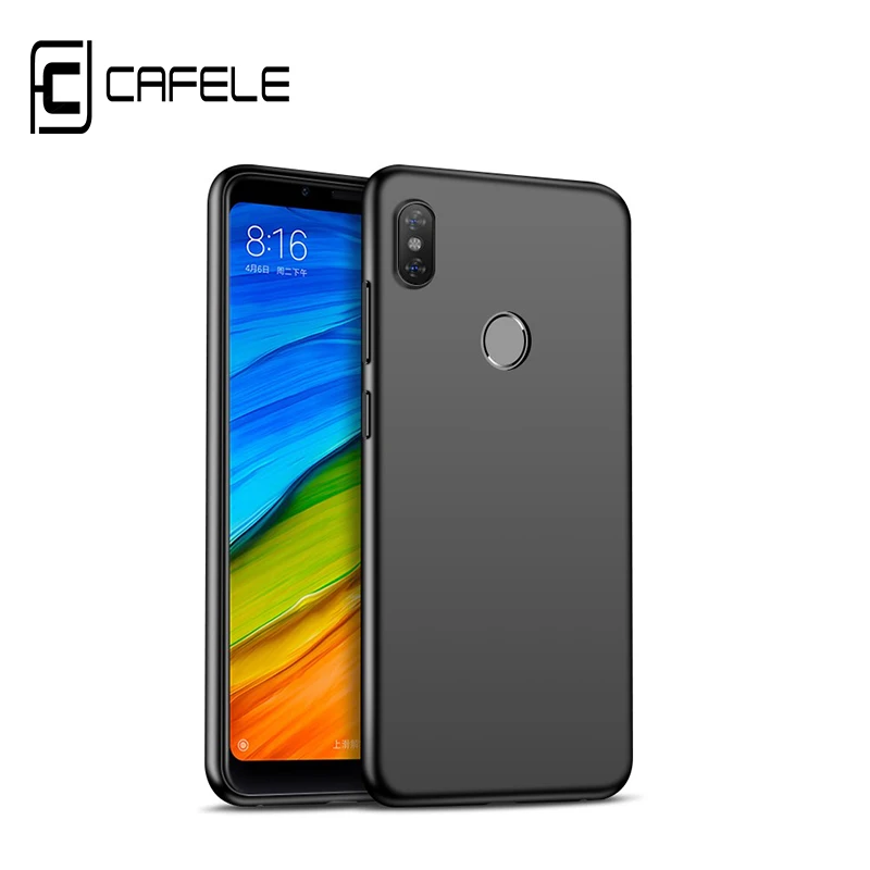 CAFELE Silicone Case For Xiaomi MI A2 Lite Redmi Note 7 8 Pro Black Cover for Ultra Thin Soft Back Cases | Мобильные телефоны и
