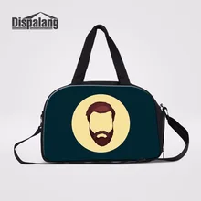 Dispalang борода багажные сумки для мужчин Ночная сумка с отделение для обуви многофункциональная дорожная сумка складная Дамская дорожная сумка