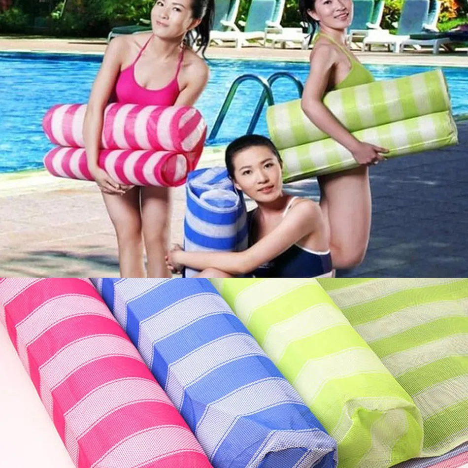 Summer PVC Floating Water Hammock Float Lounger Inflatable Beach Lounger Chair Float Inflatable Air Mattress Kids Adults Summer PVC Floating Water Hammock Float Lounger Inflatable Beach Lounger Chair Float Inflatable Air Mattress Kids Adults