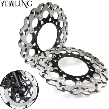 

320mm Motorcycle Aluminum & Stainless steel Front Floating Brake Disc Rotor For YAMAHA MT-01 MT01 MT 01 2005 2006 2007 2008 2009