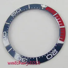 Повседневный 38 мм вставной комплект часов подходит для автоматического перемещения мужчин t керамический Безель мужской БЕЗЕЛЬ для наручных часов