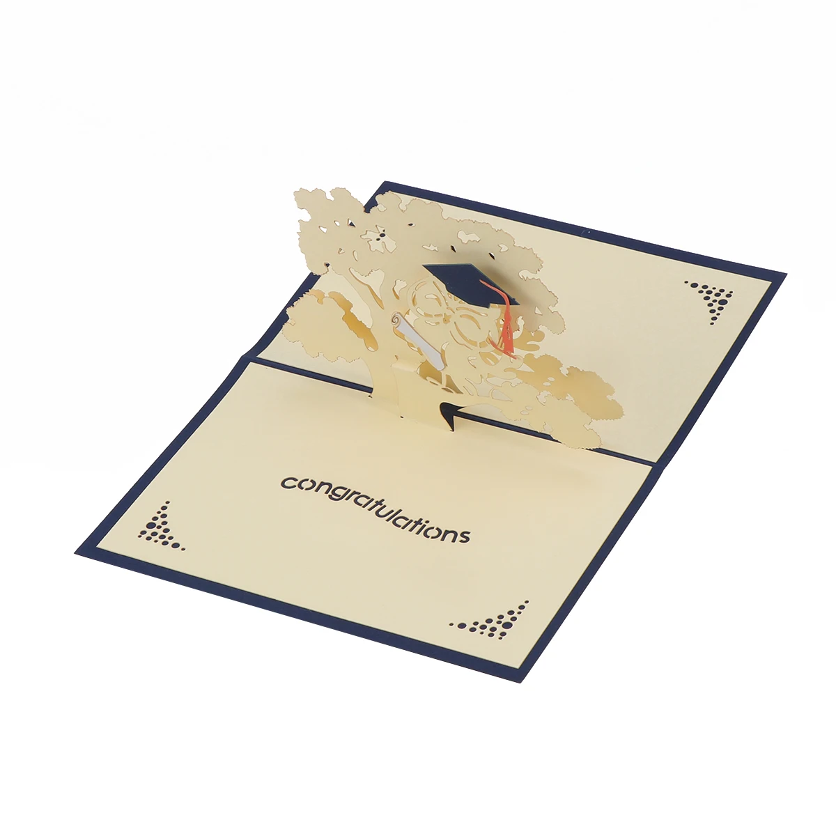 

3D Graduation Cap Owl Tree Cutouts Pop Up Greeting Cards Handmade Graduation Cards Graduation Gift