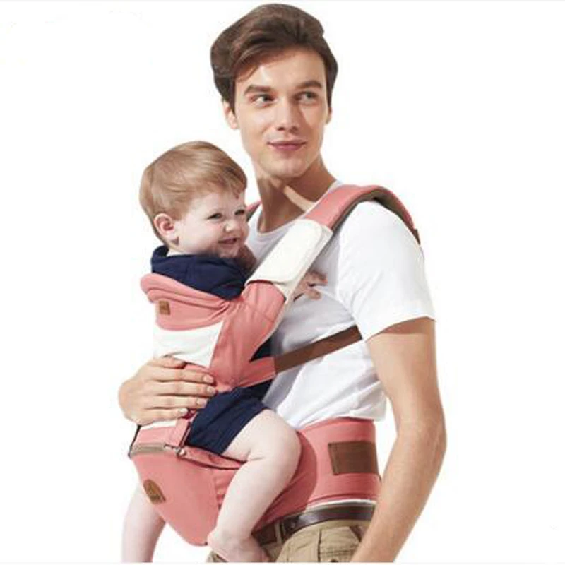 

Multifunctional Breathable Adjustable Buckle Mesh Wrap Baby Carrier Infant Backpack Carrier Toddler Portable Sling Kangaroo