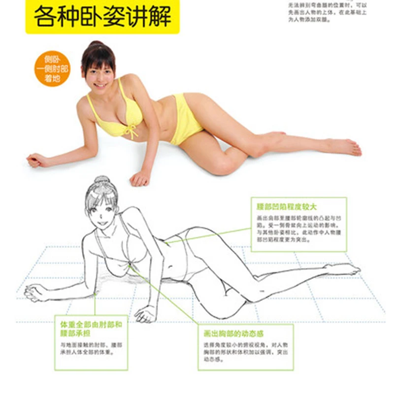 Zero-based comics tutorial book girl hand-painted cartoon character painting tutorial books Japanese comics tutorial book Zero-based comics tutorial book girl hand-painted cartoon character painting tutorial books Japanese comics tutorial book