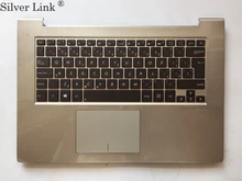 CZ Czech backlight laptop keyboard for ASUS U24 U24E U24E-1A backlight with gold Topcase Palmrest topcase C Cover CZ Czech backlight laptop keyboard for ASUS U24 U24E U24E-1A backlight with gold Topcase Palmrest topcase C Cover