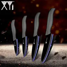XYj Master Chef Ceramic Kitchen Knife Set 3"Paring 4"Utility 5"Slicing 6"Chef Kitchen Knife High Hardness Ceramic Cooking Tools