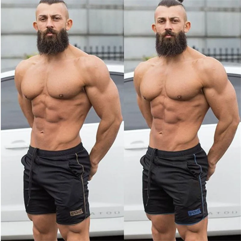 2018 Summer Sport Shorts Men Fitness Crossfit Sweatpants Compression Short Pants Underwear Mens Gym Cotton Run Jogging Shorts