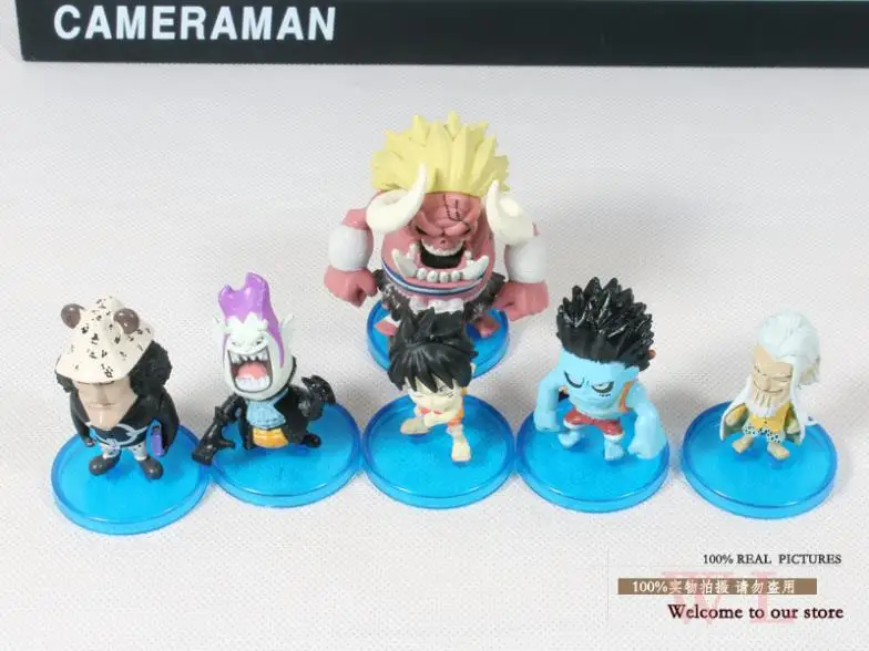 Фигурки аниме Luffy Гекко Мория маленький Оз Юниор Кума Силверс Рэй фигурки героев