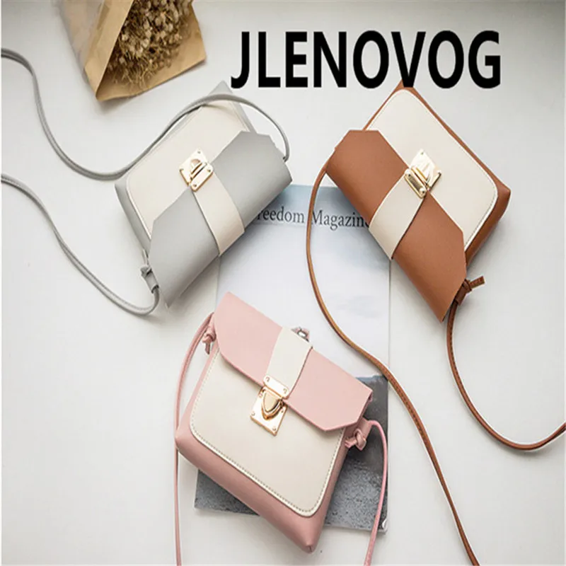 

Single shoulder diagonal outdoor soft handle portable new tide lock mini mobile phone gift section color casual bag
