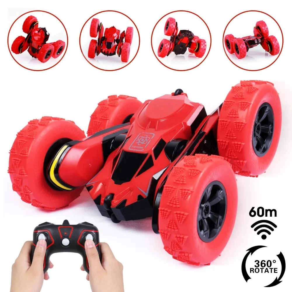 Rc Car Remote Control Toy Car With 2.4g 4ch Stunt Drift Deformation