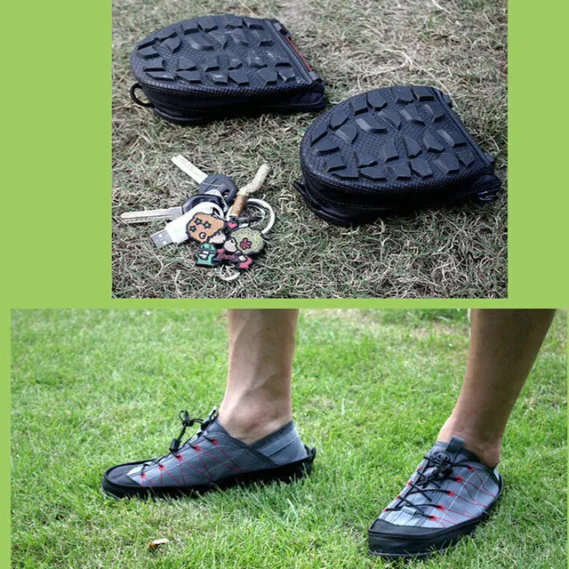 Zipper Quick Dry Outdoor Walking Sneakers Portable Women Shoe Breathable Casual Hiking Trail Climbing Pocket Shoes Men Zapatillas Hombre (1)