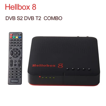 

Hellobox 8 Satellite TV Receiver DVB-T2 DVB S2 Combo TV Box Twin Tuner Receptor Support TV Play On Phone Support CCCAM
