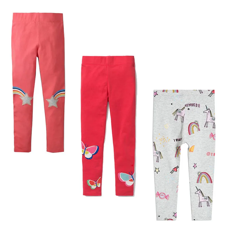 3 предмета, детские леггинсы для девочек, детские штаны хлопковые леггинсы для маленьких девочек с рисунком животных Fille, осенне-зимние штанишки для маленьких девочек - Цвет: 838794