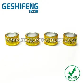 

100pc free shipping by express 8mm pigeon ring free color custom with your name
