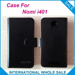 Горячее предложение! Распродажа! 2016 Nomi i401 чехол, 6 цветов высокого качества кожаный эксклюзивный чехол для Nomi i401 чехол для отслеживания