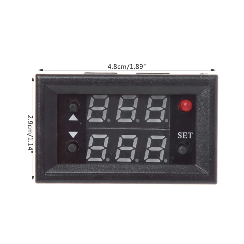 

12V Timer Delay Relay Module Digital LED Display Cycle 0-999 Adjustable Relay