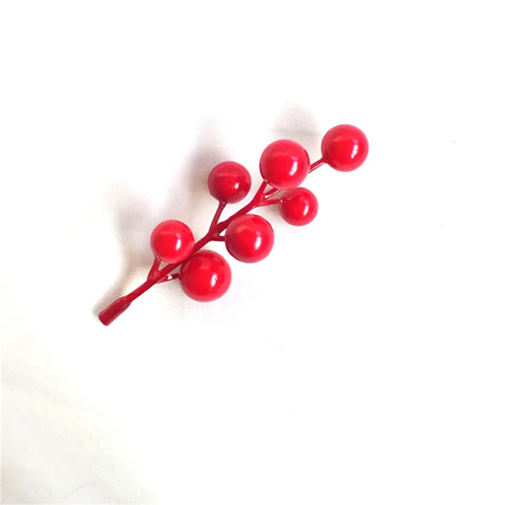 10 шт./лот искусственный мини цветок вишни и жемчуга свадебный букет