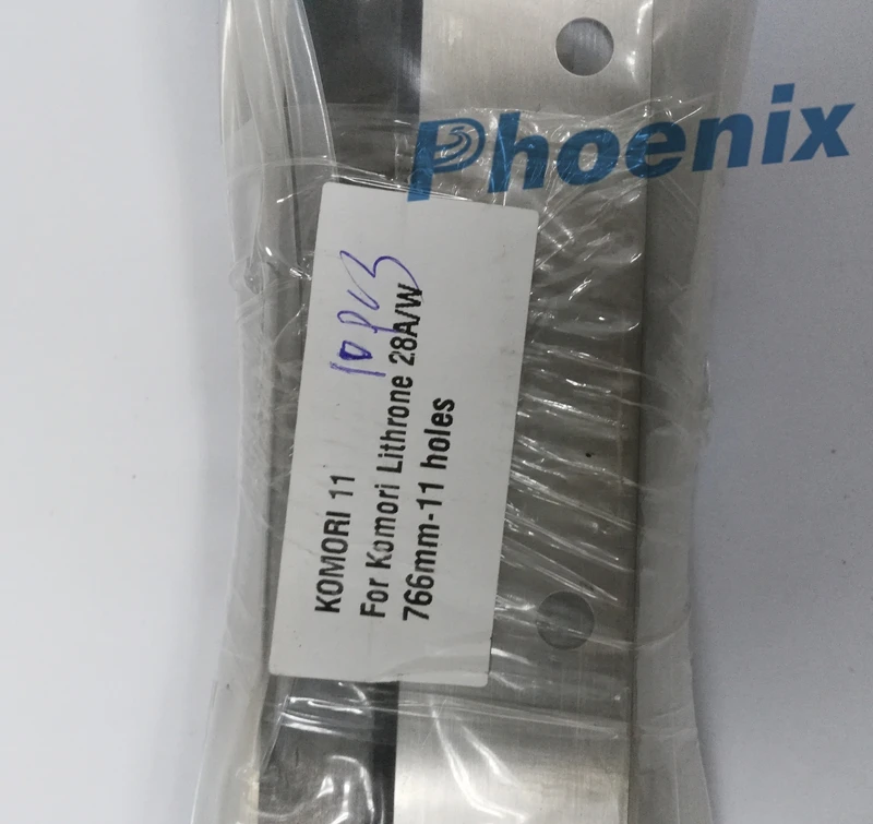 Феникс 10 шт. Komori 11 вымыть лезвия для Komori Lithrone 28A/W 766 мм 11 отверстия