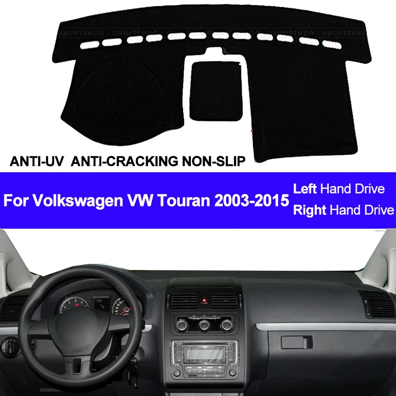 Car Dashboard Cover Dash Mat For Volkswagen VW Touran 2003 2004 2009