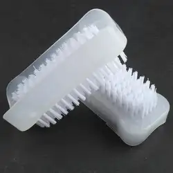 5 шт./компл. двухсторонние Пластиковые кисти для ногтей с твердым захватом Маникюрный Инструмент